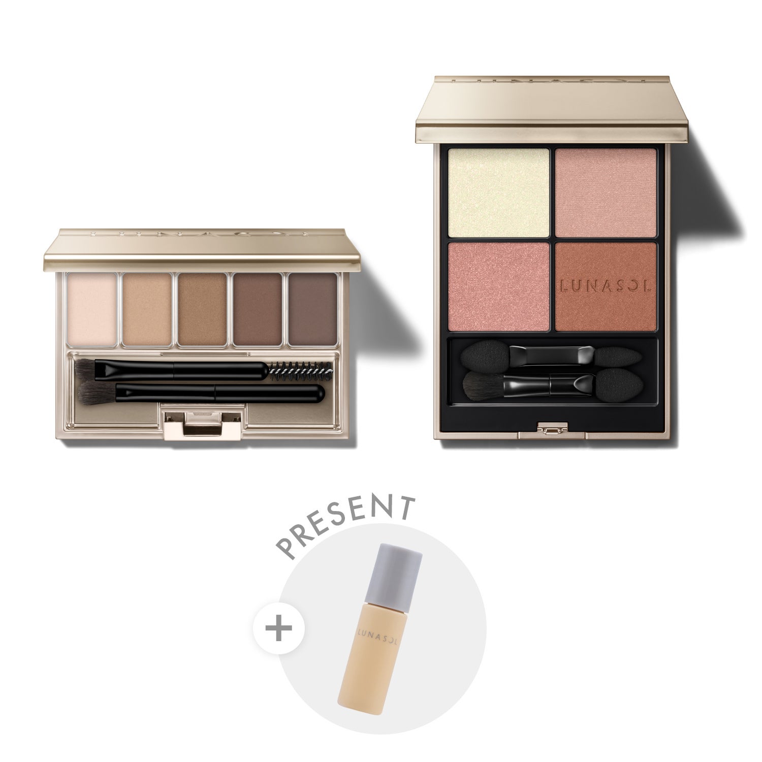 【mi-mollet×LUNASOL】ヌーディ眉セット3 (アイゾーンに抜け感が欲しい方向け) 詳細画像 17枚中1枚目