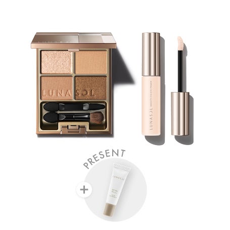 【限定】LUNASOL スキンモデリングアイズセット 詳細画像 15枚中1枚目