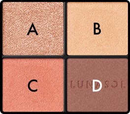 アイカラーレーションの使い方をご提案!仕上がりイメージに合わせてご自由にお使いください。