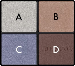 アイカラーレーションの使い方をご提案!仕上がりイメージに合わせてご自由にお使いください。