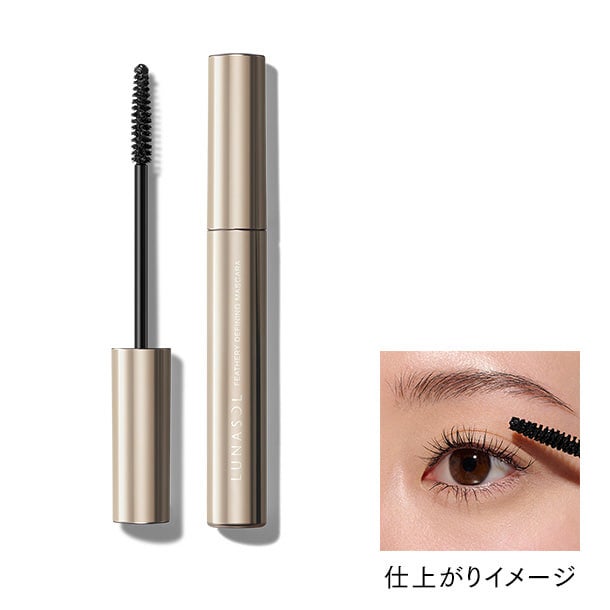 フェザリーディファイニングマスカラ 01